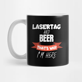 Lasertag and beer Mug